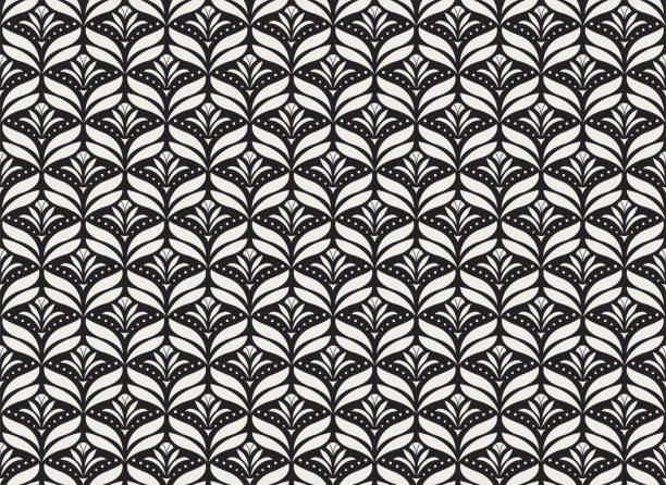istock Vector Classic Floral art nouveau Seamless pattern. Stylish abstract art deco texture. 1182958214