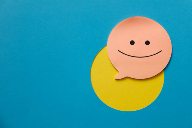 Paper with happy face Paper with happy face smiley face postit stock pictures, royalty-free photos & images