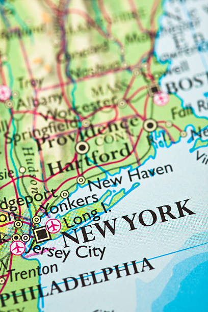 istock New York City, NYC map 118296474