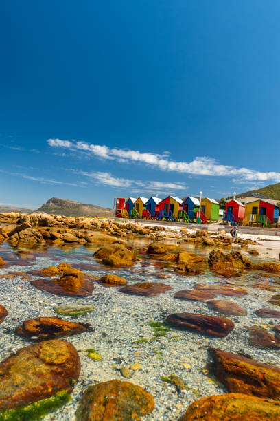 istock colorful cabins on beach at Muizenberg 1182964786