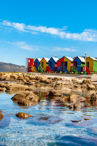 istock colorful cabins on beach at Muizenberg 1182964857