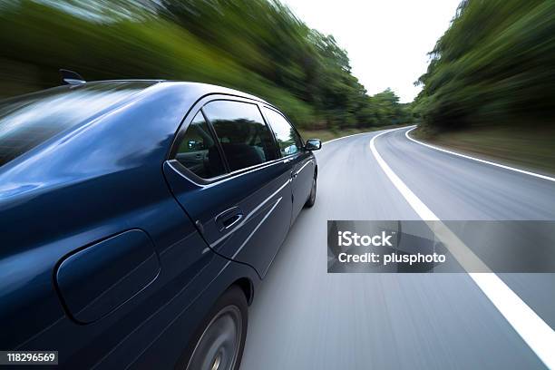 Speed Road Stock Photo - Download Image Now - Alloy Wheel, Blurred Motion, Car