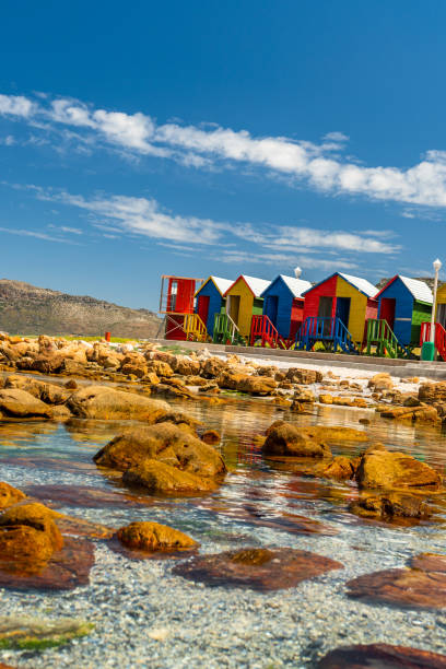 istock colorful cabins on beach at Muizenberg 1182965874