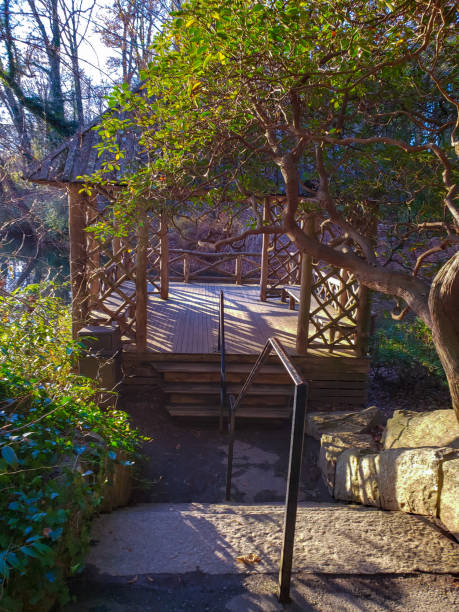 istock Biltmore Grardens Gazebo on the water. 1182966340