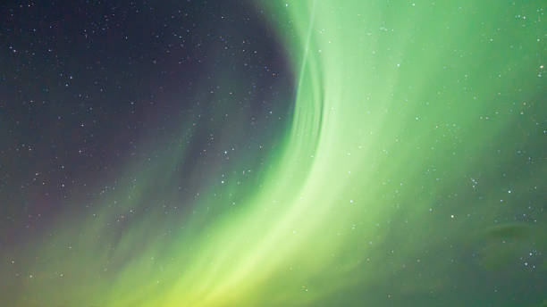 istock Colorful Northern lights  in the sky 1182967532