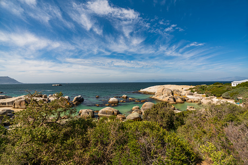 View of Boulders beach Cape Town during day