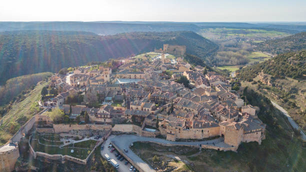 istock old town at spanish countryside 1182974196