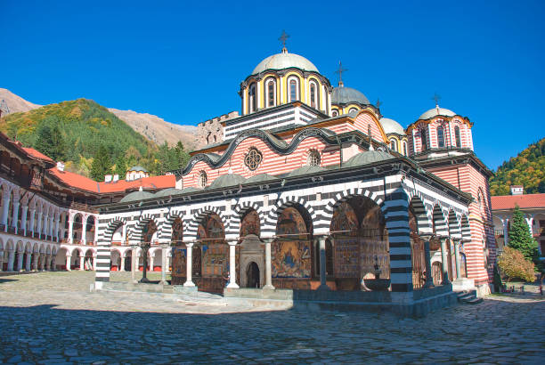 istock Rila Monastery in Bulgaria 1182976952