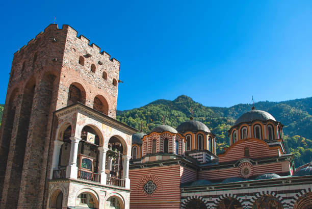 istock Rila Monastery in Bulgaria 1182977050