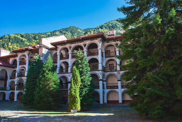 istock Rila Monastery in Bulgaria 1182977069