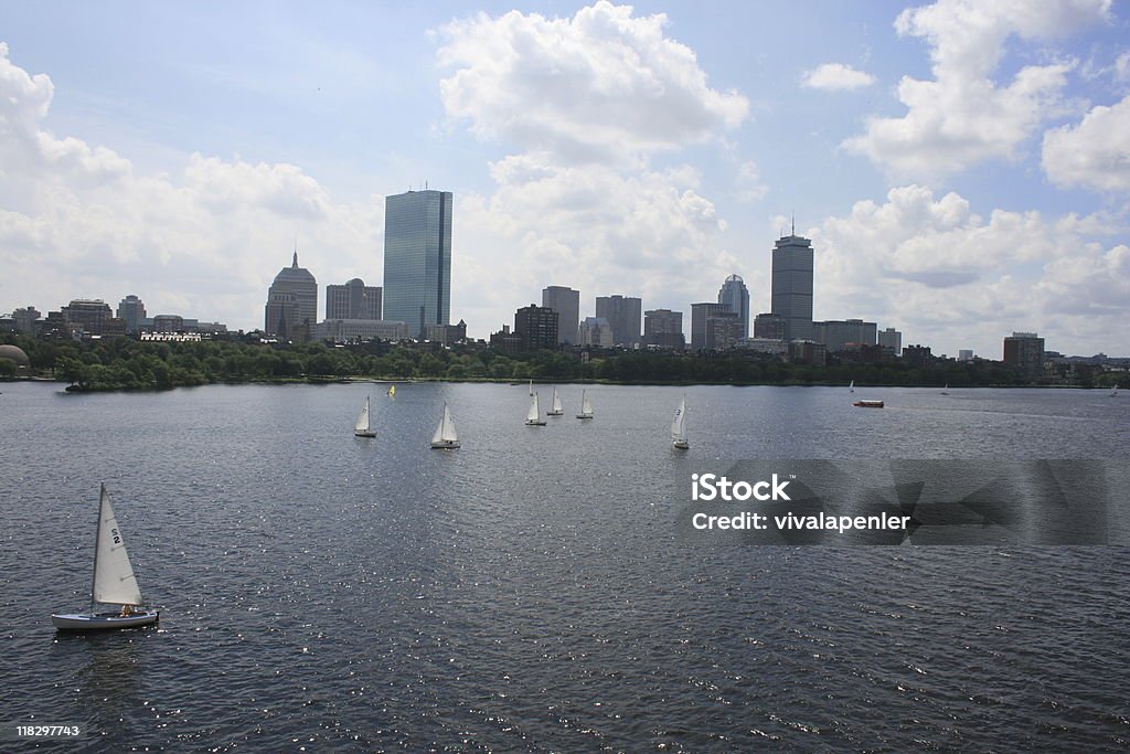 De Boston - Photo de Back Bay libre de droits