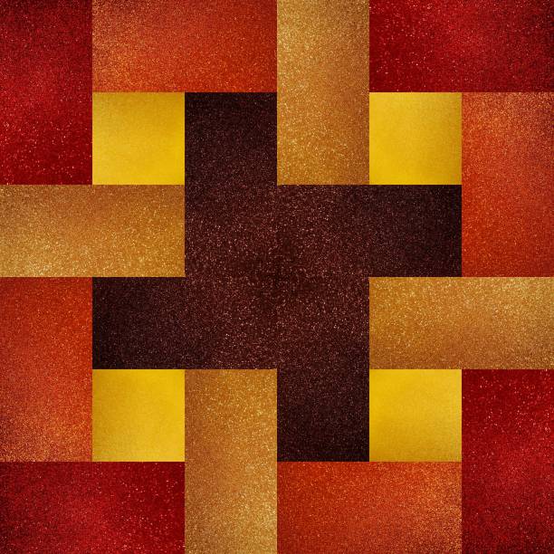 creative design with geometric pattern style