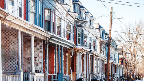 American homes.Harrisburg, Pennsylvania, USA