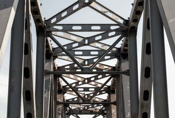 istock fragment gray metal bridge construction 1182984012