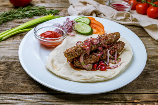 istock kafta in beirut on wooden table 1182986501