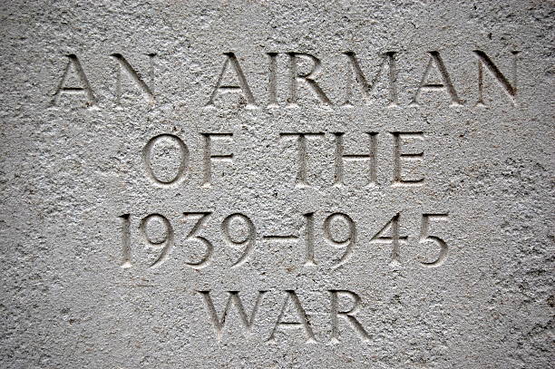 istock Gravestone Engraving from World War Two 118298820