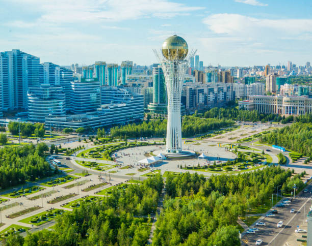 Nur-Sultan, Kazakhstan stock photo