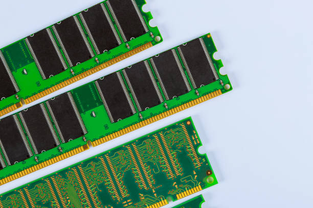 istock Green stick of RAM for your computer memory 1183006791
