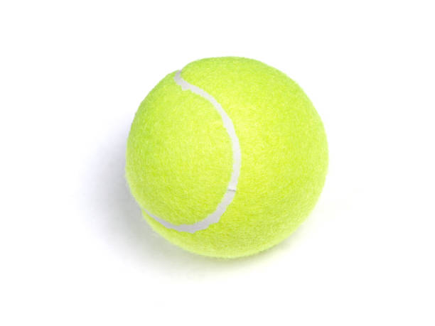 istock Single tennis ball 1183039985