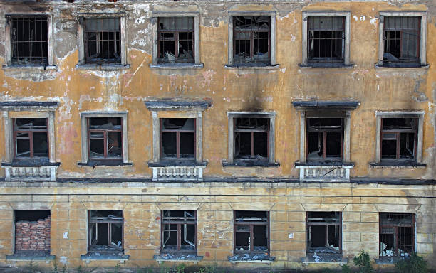 istock wall of old building 1183040229