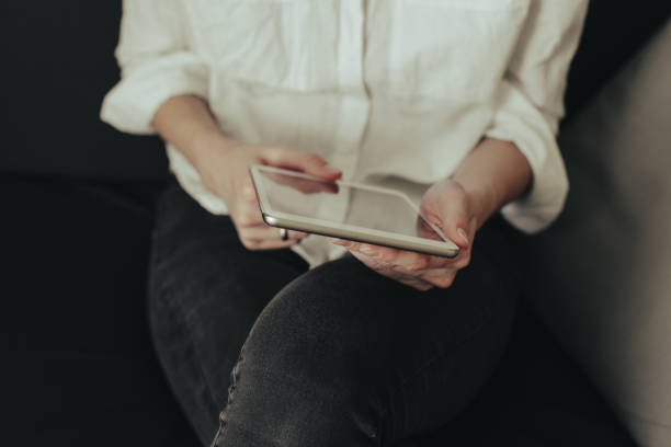 istock A picture of a young woman working on a tablet computer 1183040384