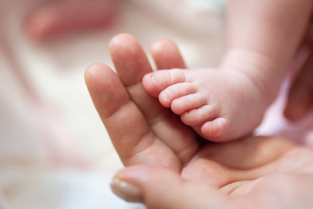 istock Baby Holding Mothers Hand 1183044661