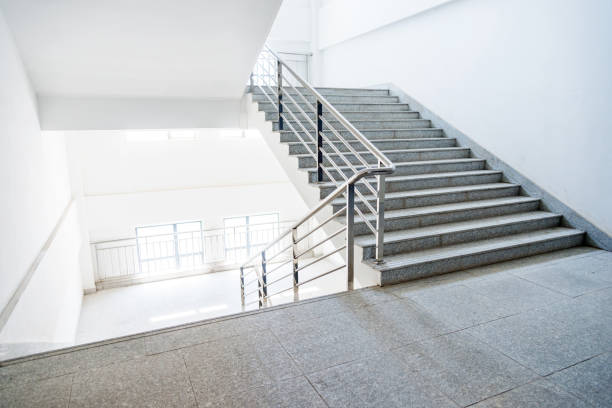 istock Staircase in school building 1183046845