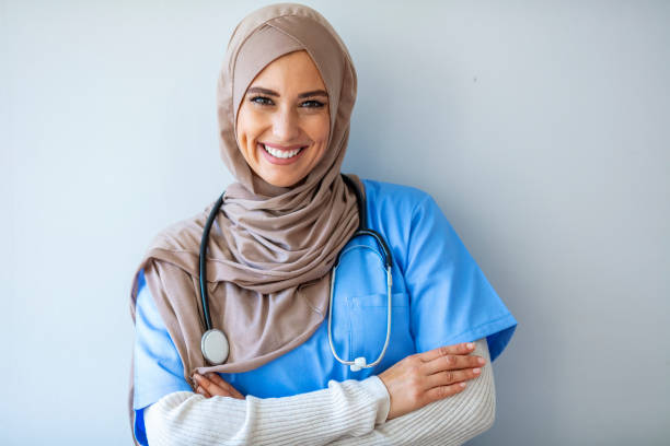 istock Arab female Doctor 1183048033
