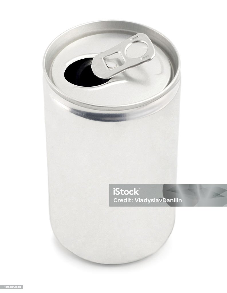 blank can  Alcohol - Drink Stock Photo