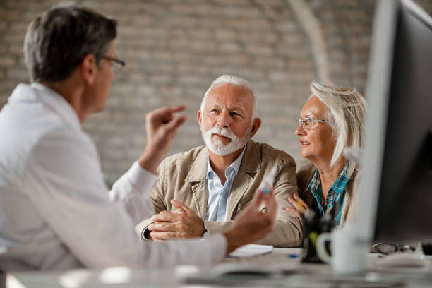 istock Getting an advice from healthcare expert! 1183052346