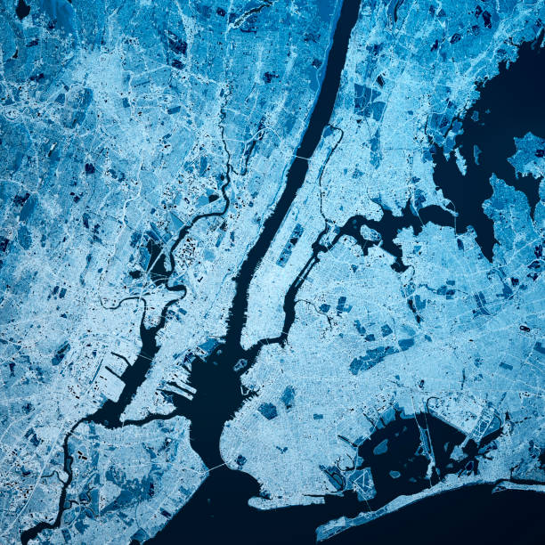 istock New York City 3D Render Blue Top View Apr 2019 1183054032