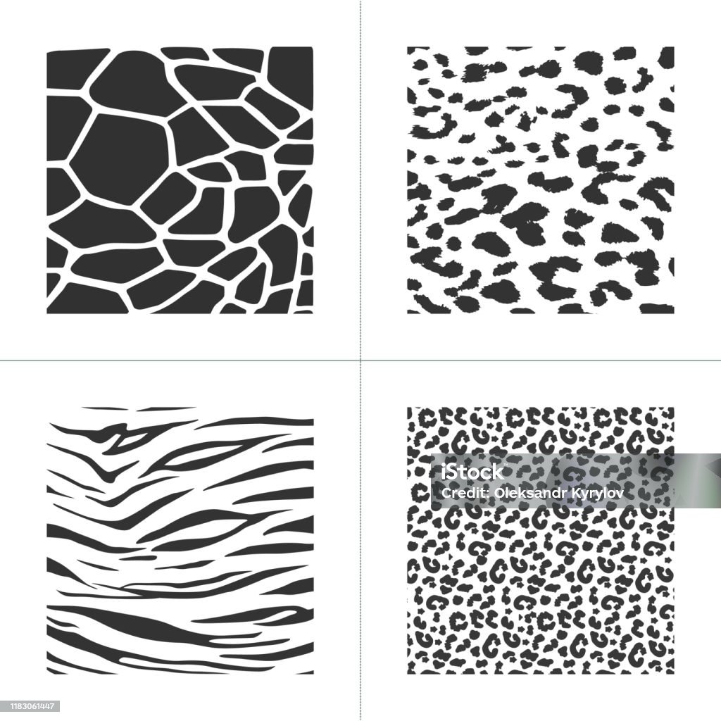 Vetores de Cópia Da Textura Da Pele Animal Dos Animais Selvagens Do