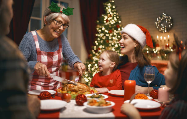 istock family celebrating Christmas 1183066794