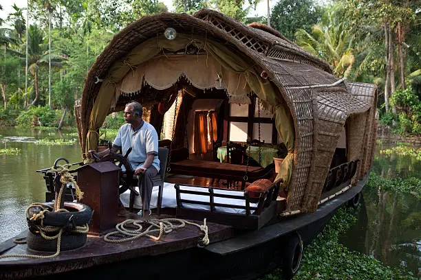 Photo of houseboat on Backwaters in Kerala