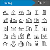 istock Building Icons - Big Line Series 1183070669