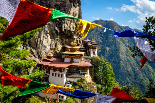 istock Tiger's Nest in Bhutan 1183079622