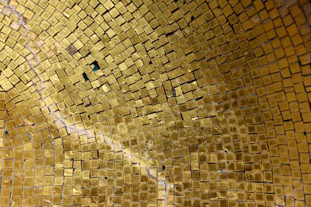 Photo of gold -texture and abstract background