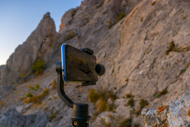 istock Video shooting outdoors 1183082561