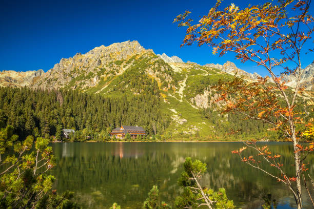 istock Mountain landscape at autumn season. 1183086513