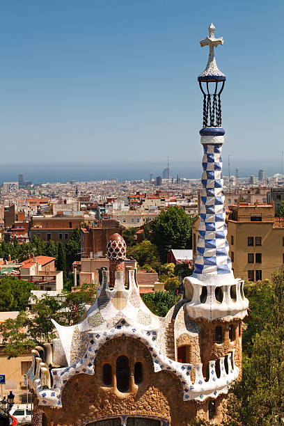 istock View from Antoni Gaudi's Park Güell, Barcelona, Spain 118308812