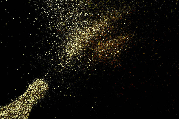 istock Shampaigne in golden glitter 1183089172