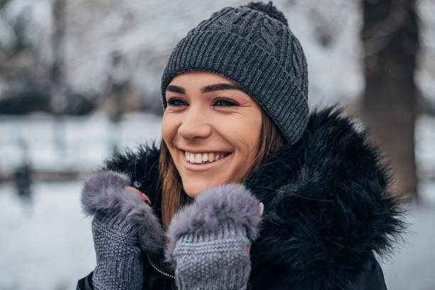 istock Pretty young woman on a cold day 1183093083