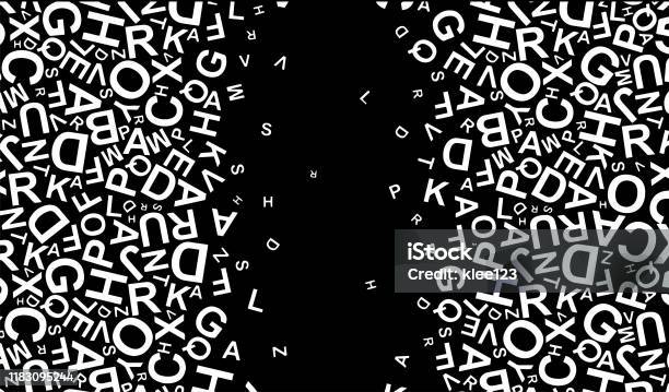 Letter Backdraft Letter Background Stock Illustration - Download Image Now - Abstract ...