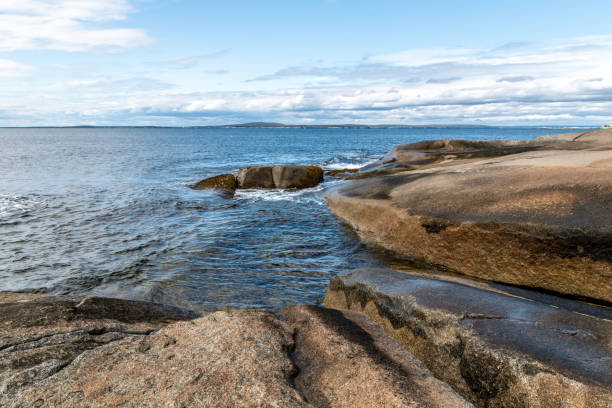 istock Granite cliffs at Peggy's Cove in Nova Scotia 1183096448