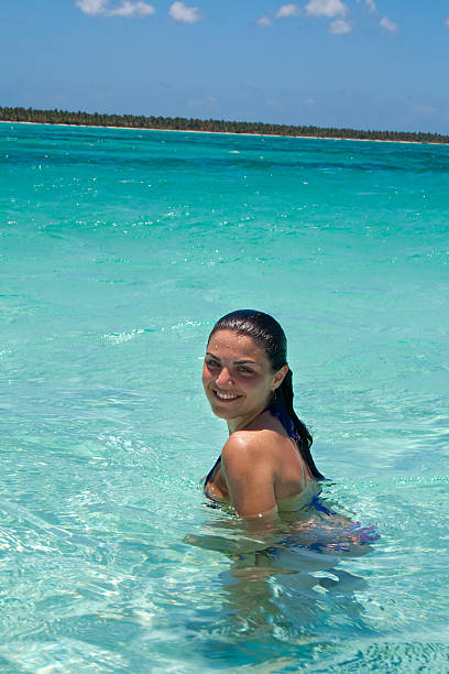 istock Sexy girl swimming 118310013
