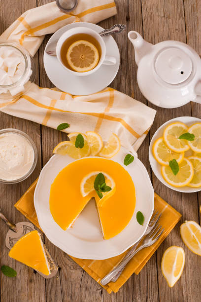 istock Lemon and mascarpone cheesecake. 1183101843