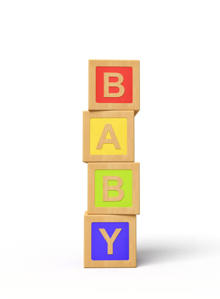 istock 3d rendering of alphabet toy blocks. 1183105572