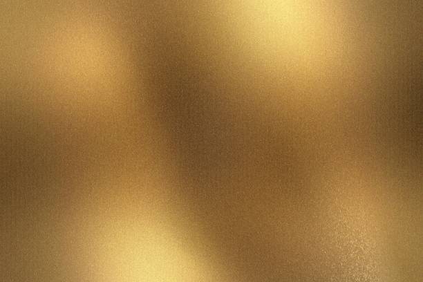 istock Dark brown foil glitter metallic wall with scratched surface, abstract texture background 1183106270