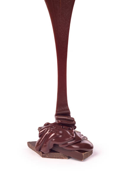 istock chocolate pouring on the chocolate bars isolated 1183108092