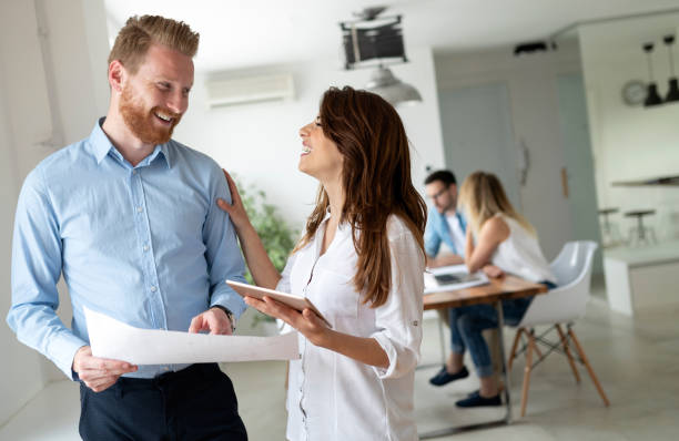 istock Business people working as a team at the office 1183114763